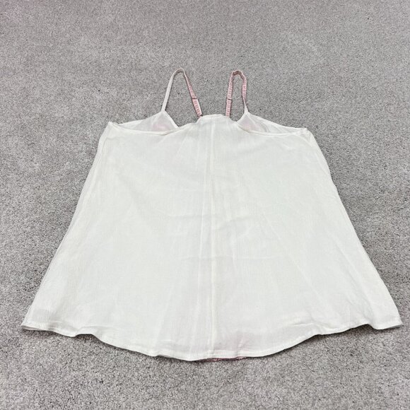 Alya Blouse Women’s Ivory Pink Sleeveless Size Medium - Picture 8 of 11